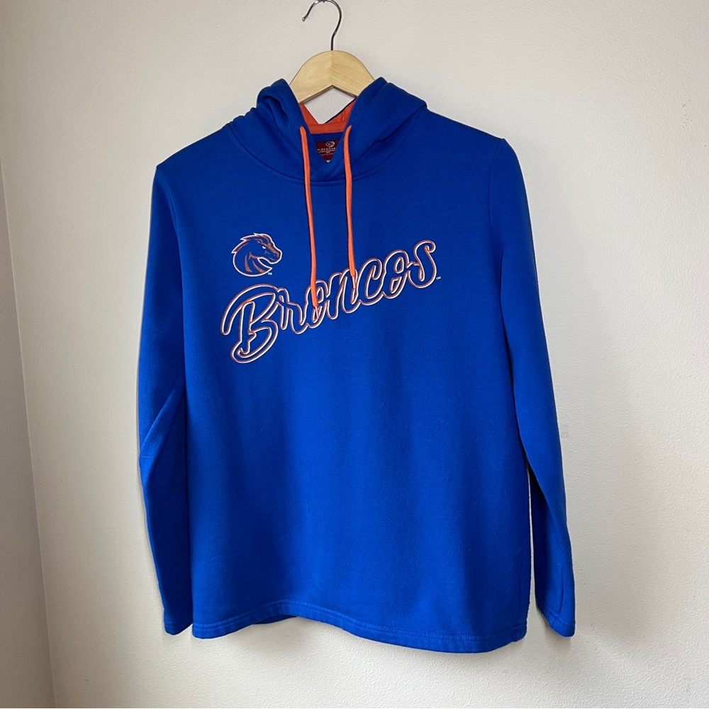 Vintage Colosseum Retro Mascot Denver Broncos Pullover Hoodie Size Medium